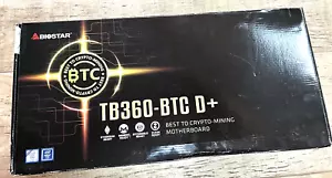 Carte mère Biostar TB360-BTC D+ Crypto Mining NEUVE DDR4 SO DIMM Intel