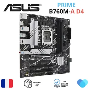 ASUS PRIME B760M-A D4 LGA 1700 MicroATX Intel Carte Mère